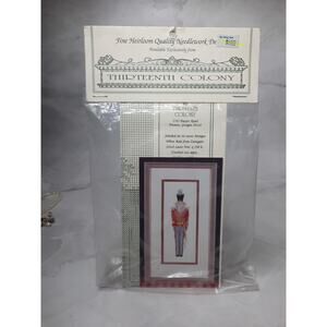 Thirteenth Colony Needlework Design Herr General Hottentott Nutcracker